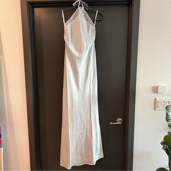 MAJORELLE Libbie Gown maxi dress in Light Blue Size Small NEW! New with tags! - Picture 3 of 10